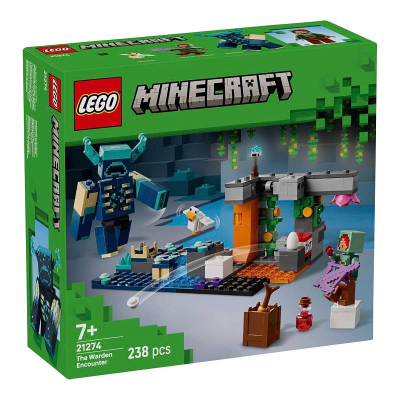 Lego® Minecraft 21274 Begegnung mit dem Wächter von Lego