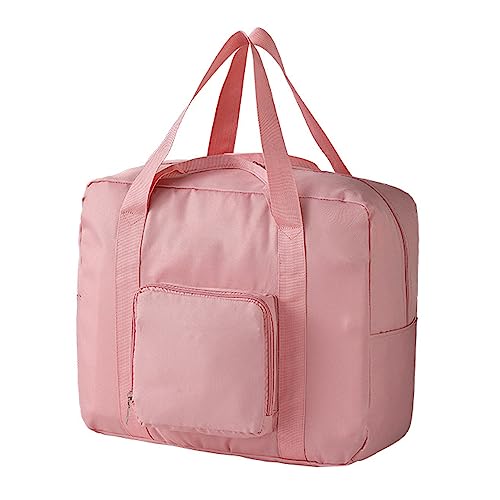 Legou Fluggesellschaftskabinentasche, faltbare Reisetasche, Handgepäcktasche für Männer und Frauen, Pink, S von Legou