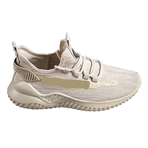 Legou Herren Sportschuhe Mesh Casual Sportschuhe, khaki, 41 1/3 EU von Legou