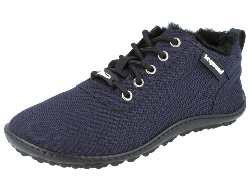 Leguano LEGUANO Galaxo Barfußschuhe gefüttert dunkelblau Textil Barfußschuh von Leguano