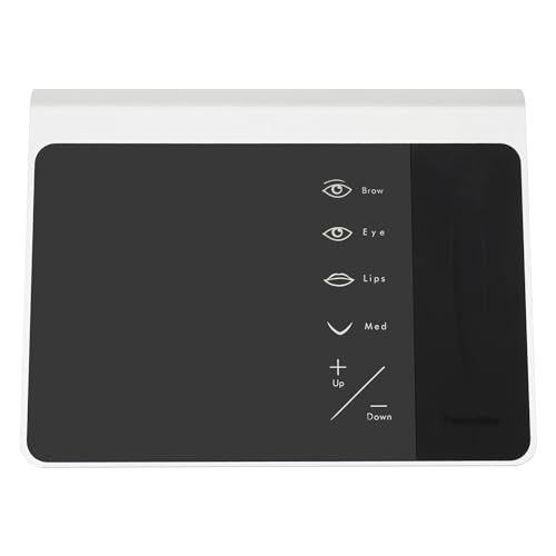 Profi Tattoo Augenbraue TäTowiermaschine Augenbrauen Augen Lippen Zeichenmaschine Kosmetische Maschine Augenbrauenmaschine Mit 10 Geschwindigkeitsstufen 4 Modi FüR Microblading Eyeliner Lip Liner von Legwfdthy