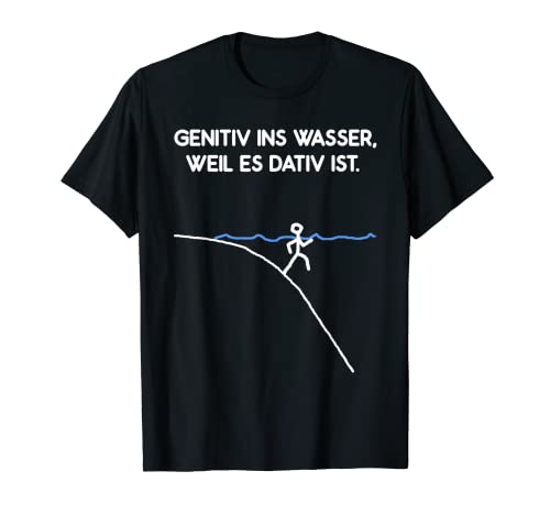 Genitiv Dativ Deutsch Grammatik Schule Damen Deko Schulkind T-Shirt Genitiv Dativ Deutsch Grammatik Schule Damen Deko Schulkind T-Shirt von Lehrer Deutsch Grammatik Schüler Schule Unterricht
