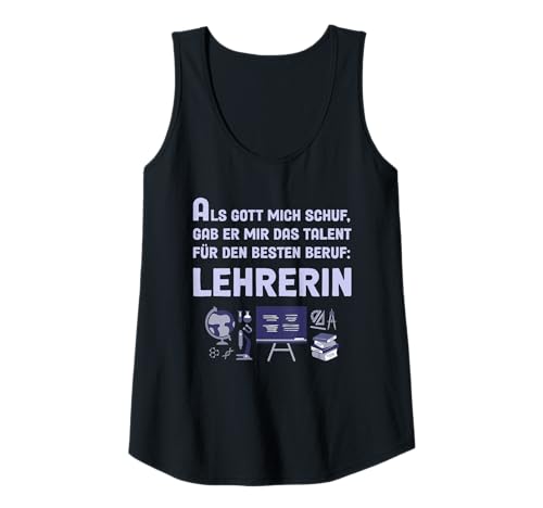 Damen Lehrerin Abschiedsgeschenk - Abschied Ideen Danke Dankeschön Tank Top von Lehrerin Geschenk Abschied Abschiedsgeschenk Ideen
