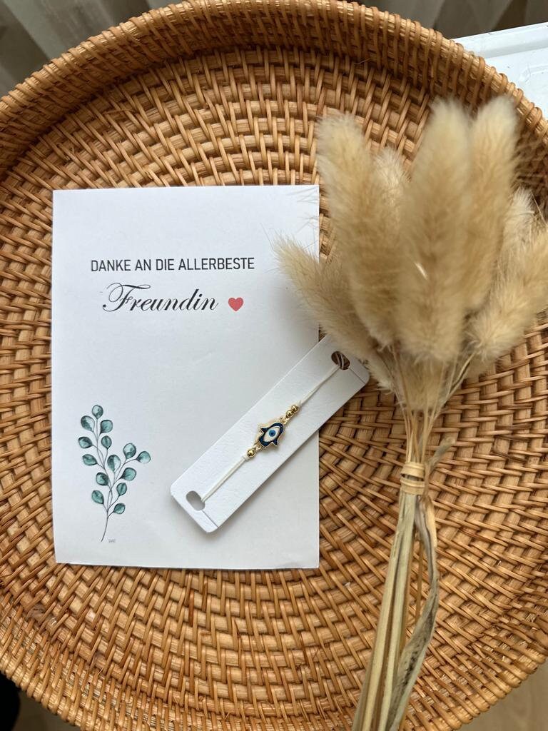 Glücksarmband | Geschenk Freundschaftsarmband Glücksarmband | Geschenk Freundschaftsarmband von LehrerinMitHerz