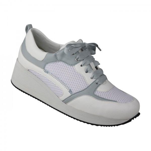 tessamino | Damen Sneaker | Synthetik/Mesh | Weite H | wechselbares Fußbett mit Textilüberzug von Lei by tessamino