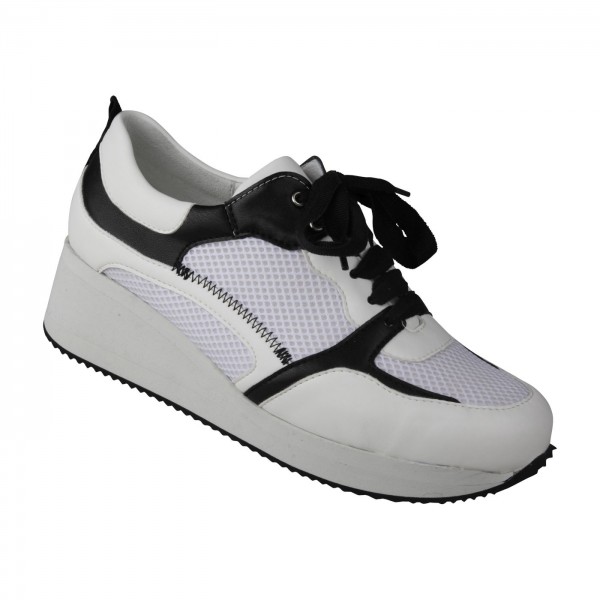 tessamino | Damen Sneaker | Synthetik/Mesh | Weite H | wechselbares Fußbett mit Textilüberzug von Lei by tessamino