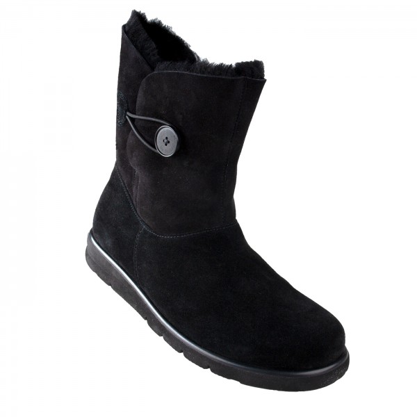 tessamino | Damen Stiefeletten | Leder | Weite H | wechselbares Fußbett mit Lammfellüberzug von Lei by tessamino