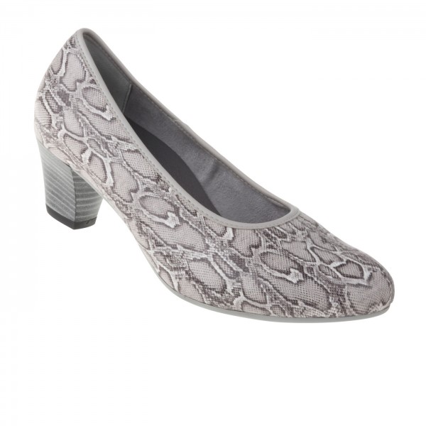 tessamino | Damen Pumps | Sola-Stretch in Animalprint | Weite H | wechselbares Fußbett mit Microfaserüberzug von Lei by tessamino