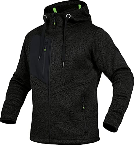 Leib Wächter Casual - Line Strickjacke unisex (schwarz, 3XL) von Leib Wächter