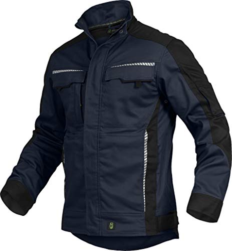 Leib Wächter Flex-Line Herren Arbeitsjacke Bundjacke (5XL, Marine/Schwarz) von Leib Wächter