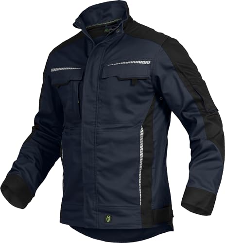 Leib Wächter Flex-Line Herren Arbeitsjacke Bundjacke (M, Marine/Schwarz) von Leib Wächter
