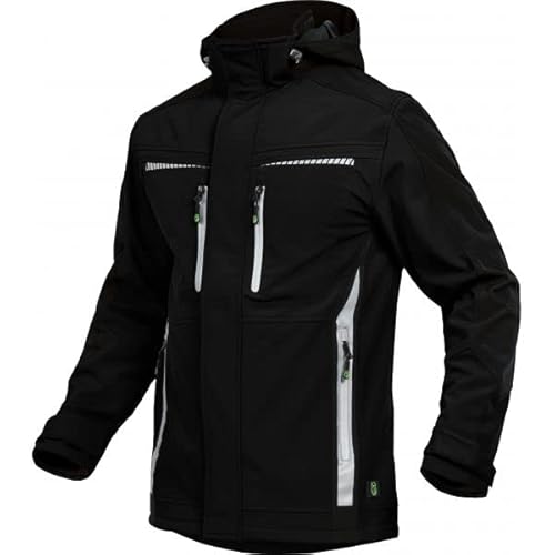 Leib Wächter Flex-Line Softshelljacke schwarz Gr.M von Leib Wächter