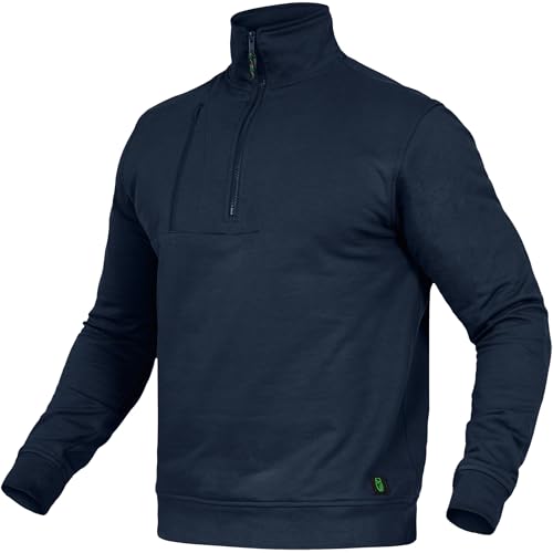 Leib Wächter Flex-Line Troyer Pullover Arbeitspullover (Marine, 2XL) von Leib Wächter