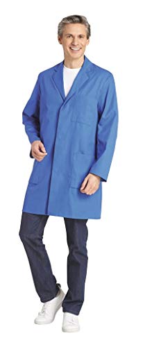 LEIBER Herren-Kittel - langarm - königsblau - Größe: 54 54,Königsblau von Leiber