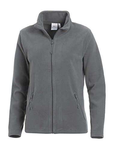 Leiber Damen-Fleecejacke 1/1 Arm 08/2662, Farbe: Anthrazit, Größe: XXL von Leiber