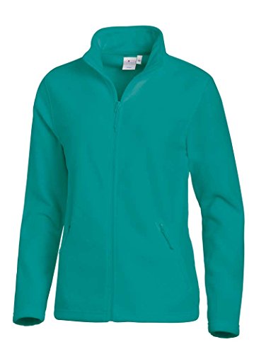 Leiber Damen-Fleecejacke 1/1 Arm 08/2662, Farbe: Petrol, Größe: S von Leiber