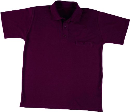 Pique - Shirt 1/2 A Größe 3XL Farbe bordeaux von Leiber