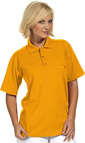 Pique - Shirt 1/2 A Farbe mango Größe XXL von Leiber