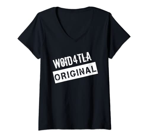 Damen Woid4tla Original | Waldviertel T-Shirt mit V-Ausschnitt Damen Woid4tla Original | Waldviertel T-Shirt mit V-Ausschnitt von Leiberlwerkstatt | Waldviertel Österreich