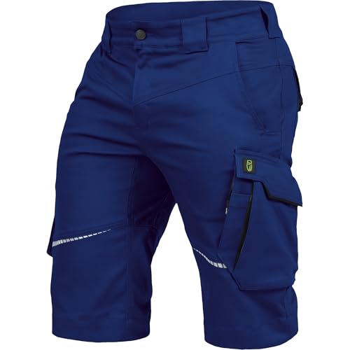 Leibwächter Arbeitsshorts Herren Flex Line Kornblau – Größe 46 – Robuste Cargo Hose mit Taschen – Handwerker Shorts – Berufsbekleidung – Multifunktionshose mit Reflektoren Leibwächter Arbeitsshorts Herren Flex Line Kornblau – Größe 46 – Robuste Cargo Hose mit Taschen – Handwerker Shorts – Berufsbekleidung – Multifunktionshose mit Reflektoren von Leibwächter