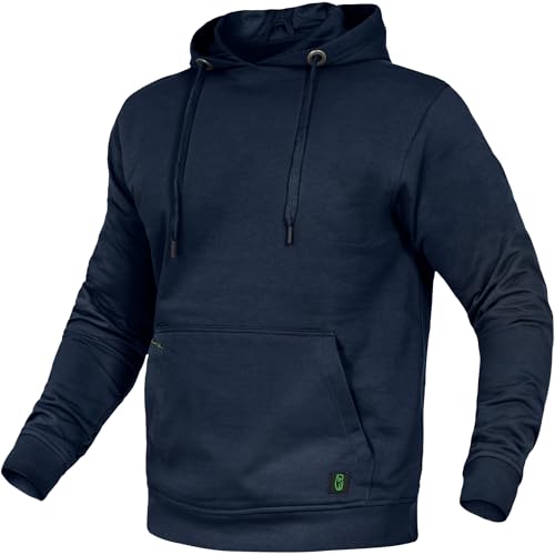 Leibwächter Flex-Line Kapuzenpullover Herren – Marine – 5XL – 310 g/m² Hoodie mit Kängurutasche – Antibakteriell & Antipilling – Unisex Sweatshirt von Leibwächter