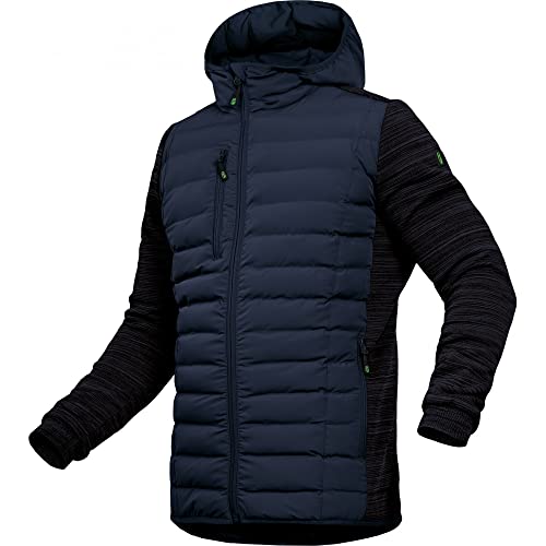 Leibwächter Hybridjacke Winterjacke Übergangsjacke Jacke Casual Line mit Kapuze (M, marine) von Leibwächter