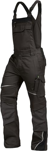 Leibwächter Latzhose Flex-Line FLEXL20 - Anthracite - Männer - Overalls - Hose - Größe 28 von Leibwächter