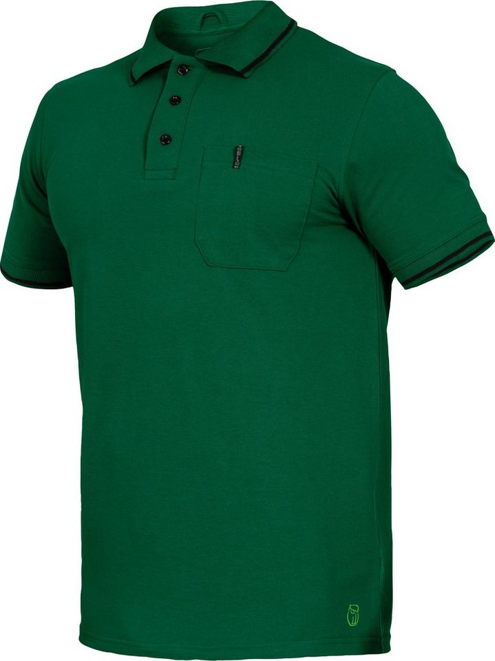 Leibwächter Poloshirt Flex-Line Herren Poloshirt kurzarm, mit Brusttasche & Stifttasche (Bequeme Workwear, antibakterielle, Antigeruchs- und Antipilling-Ausrüstung) 50% Baumwolle & 50% Polyester, 220g/m² von Leibwächter
