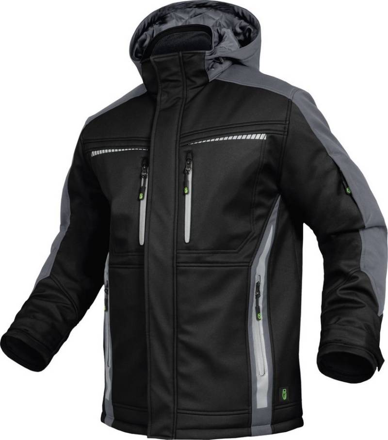 Leibwächter Softshelljacke Flex-Line Herren Softshelljacke Übergangsjacke Sommer Frühling Herbst von Leibwächter