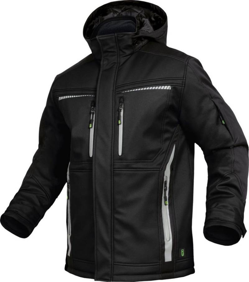 Leibwächter Softshelljacke Flex-Line Herren Softshelljacke Übergangsjacke Sommer Frühling Herbst von Leibwächter