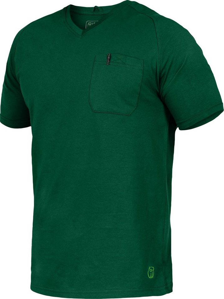 Leibwächter T-Shirt Flex-Line Herren T-Shirt (Funktions T-Shirt aus Baumwollmischung, mit Brusttasche) pflegeleichtes, atmungsaktives & antibakterielles Arbeitsshirt von Leibwächter
