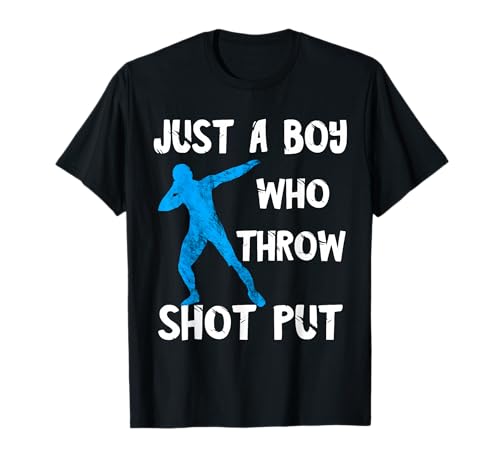 Kugelstoßer Jungs Leichtathletik Stoßer Sport Kugelstoßen T-Shirt Kugelstoßer Jungs Leichtathletik Stoßer Sport Kugelstoßen T-Shirt von Leichtathletik Sportler Kugelstoßen Geschenke