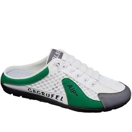 Leichtrit Herren Rückenfrei Sneakers Casual Pantoletten,Schlupfschuhe rückenfrei,Herren-Sneakers,Turnschuhe Sommer,Slip-On-Sneaker,rutschfest,für Geeignet FüR Drinnen DraußEn von Leichtrit