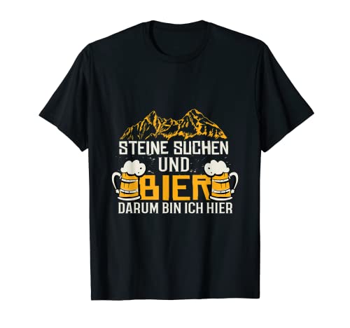 Herren Steine und Bier - Geologe Petrologie Geologie T-Shirt Herren Steine und Bier - Geologe Petrologie Geologie T-Shirt von Leidenschaft Geologie T-Shirts und Geschenkideen