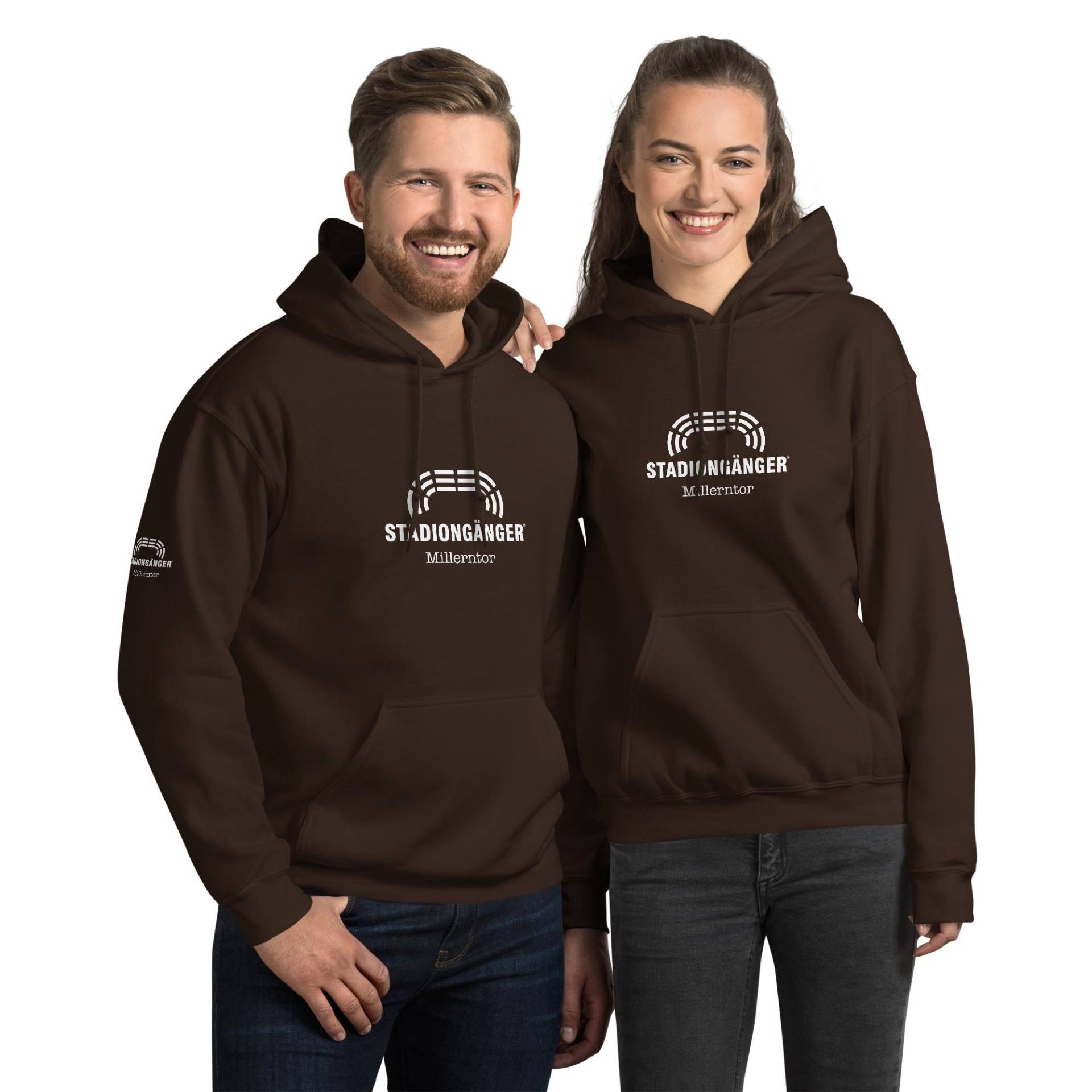 Hoodie Millerntor Braun - Unisex Outdoor Medium Fit Kapuzen Pullover Stadion Geschenk Für Sie Und Ihn Hooded Sweatshirt Hoodie Millerntor Braun - Unisex Outdoor Medium Fit Kapuzen Pullover Stadion Geschenk Für Sie Und Ihn Hooded Sweatshirt von LeidenschaftStadion