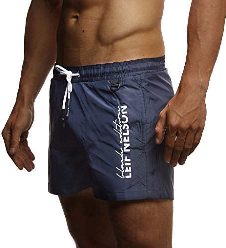 Leif Nelson Badehose Herren | Badeshorts Herren & Badehosen für Herren | Schwimmhose Herren Badehose | Badehose Männer | Swimming Shorts Men & Herren Badehose Kurz | männer Badehosen | LN-9215 von Leif Nelson