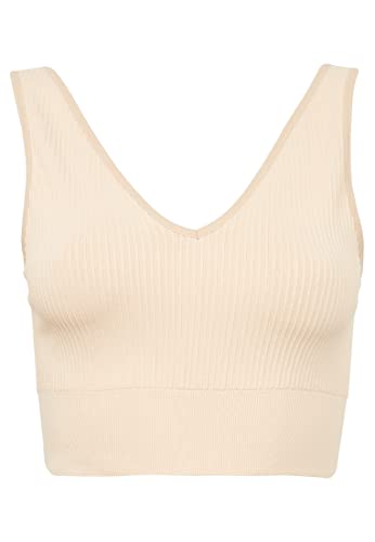 Leif Nelson Damen Seamless Sport BH Fitness Crop Top Keine von Leif Nelson