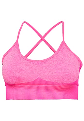 Leif Nelson Damen Seamless Sport BH Fitness Crop Top Keine von Leif Nelson