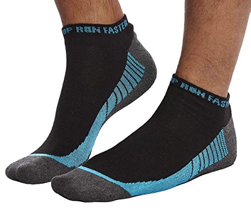 Leif Nelson Damen & Herren Sportsocken Sneaker Socken schwarz 10 x Paar Füßlinge kurze Strümpfe für Sport Freizeit Lange Haltbarkeit Baumwolle-Anteil Hohe Qualität SO5 39/42 von Leif Nelson