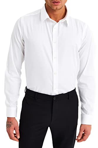 Leif Nelson Hemd Herren für Freizeit | Slim Fit Langarm Hemd Herren Stehkragen & Trachtenhemd Herren | Freizeithemden für Herren | Herren Hemd Langarm | Hemden Shirt für Herren-Männer| LN-3431 von Leif Nelson