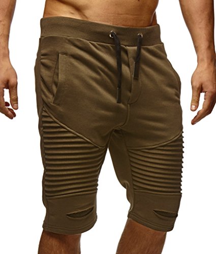 Leif Nelson Kurze Hosen Herren | Shorts Herren für Outdoor | Kurze Hose Baumwolle | Cargo Shorts Herren | Herren Shorts Sommer | Herren Bermuda Shorts | LN-9025 von Leif Nelson