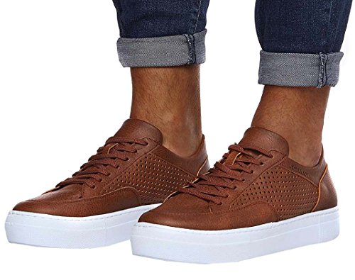 Leif Nelson Herren Schuhe Freizeitschuhe elegant Winter Sommer Freizeit Schuhe Männer Sneakers Sportschuhe Laufschuhe Halbschuhe LN154; Größe 39, Braun von Leif Nelson