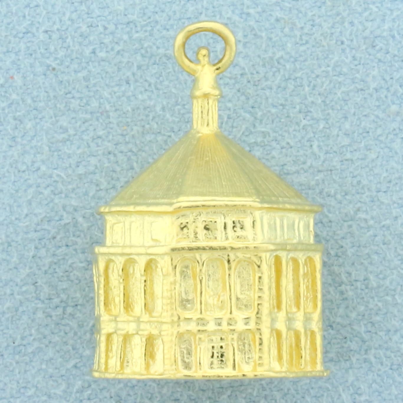 Florenz Baptisterium Anhänger in 18K Gelbgold von LeifJewelryCo