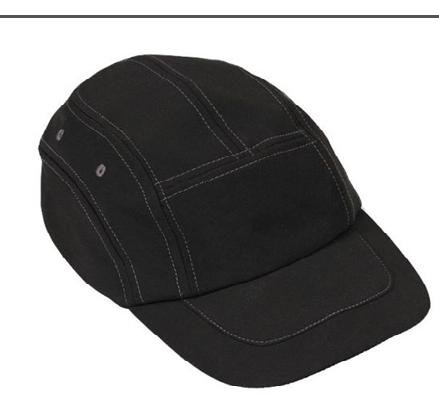 Softshell Basecap mit grauen Ziernähten von LeiKaTex