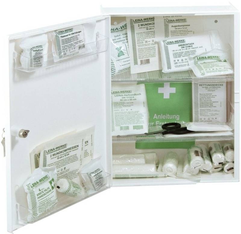 Leina-Werke Erste-Hilfe-Set Verbandsschrank Cura leer DIN 13157 Leina-Werke Erste-Hilfe-Set Verbandsschrank Cura leer DIN 13157 von Leina-Werke