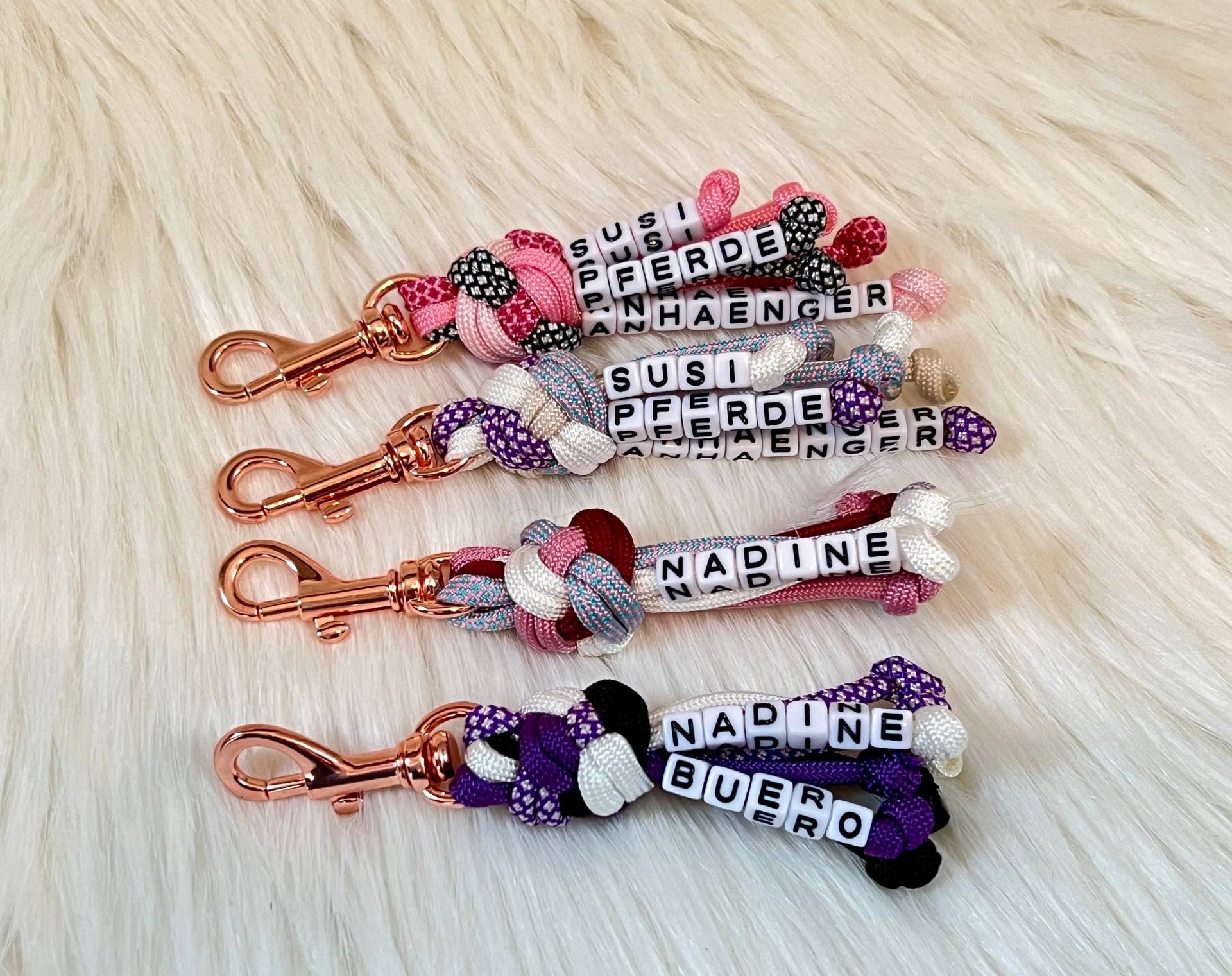 Schlüsselanhänger Personalisiert Mit Namen | Handgemacht Aus Paracord Schlüsselanhänger Personalisiert Mit Namen | Handgemacht Aus Paracord von LeinenEule