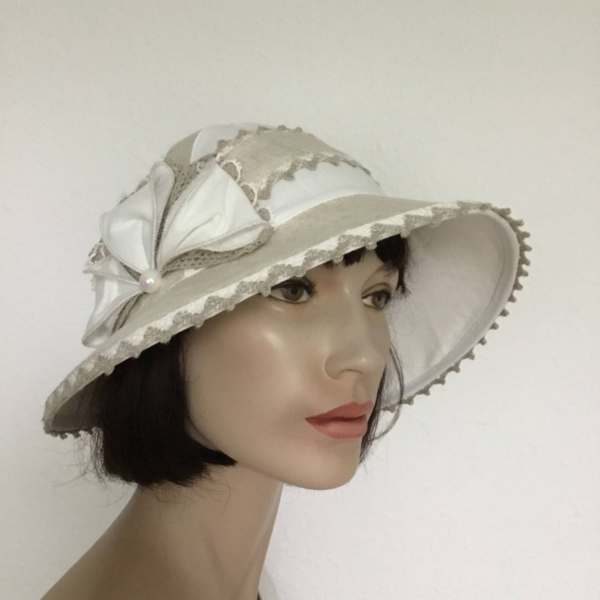 Damen Hut Sommerhut Sonnenhut 100% Leinen Handmade Neu Damen Hut Sommerhut Sonnenhut 100% Leinen Handmade Neu von LeinenWelt