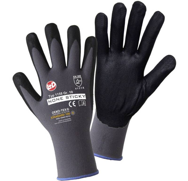 Leipold + Döhle Arbeitshandschuhe Leipold Doehle FOAM Nylon NITRILE 1158-8 Nylon Arbeitshandschuh Größe von Leipold + Döhle