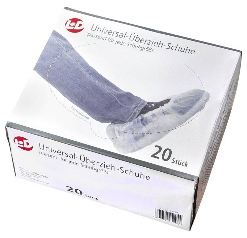Leipold + Döhle Einweghandschuhe Leipold Doehle 25194 Überziehschuhe CleanGo Größe (Details)=Unisi von Leipold + Döhle