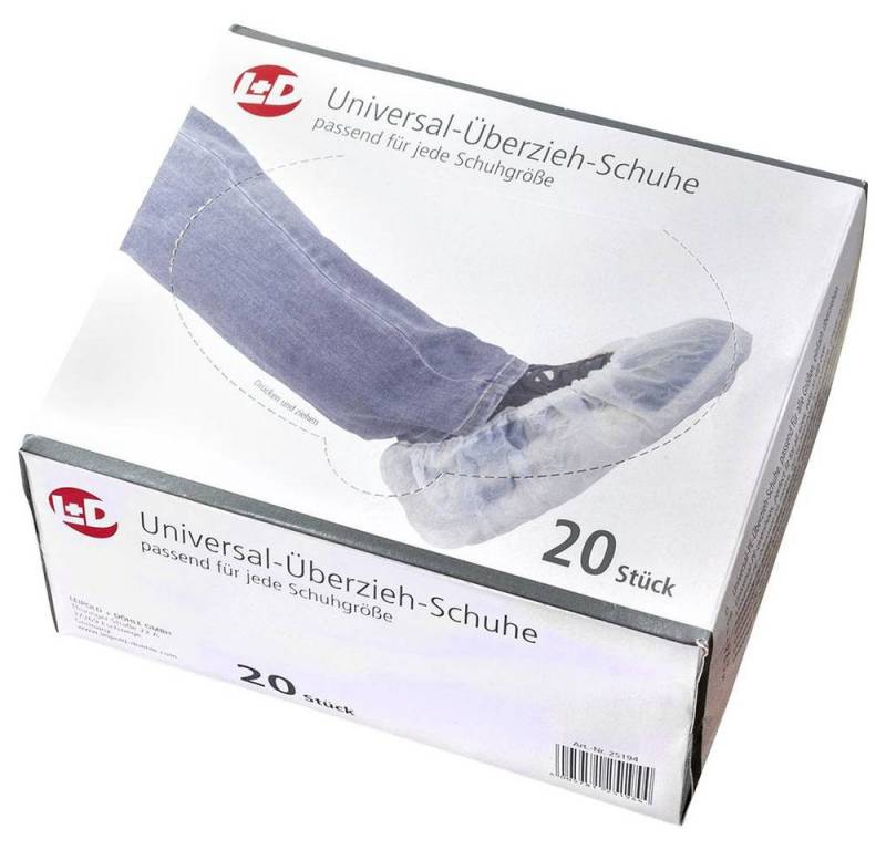 Leipold + Döhle Einweghandschuhe Überziehschuhe CleanGo von Leipold + Döhle